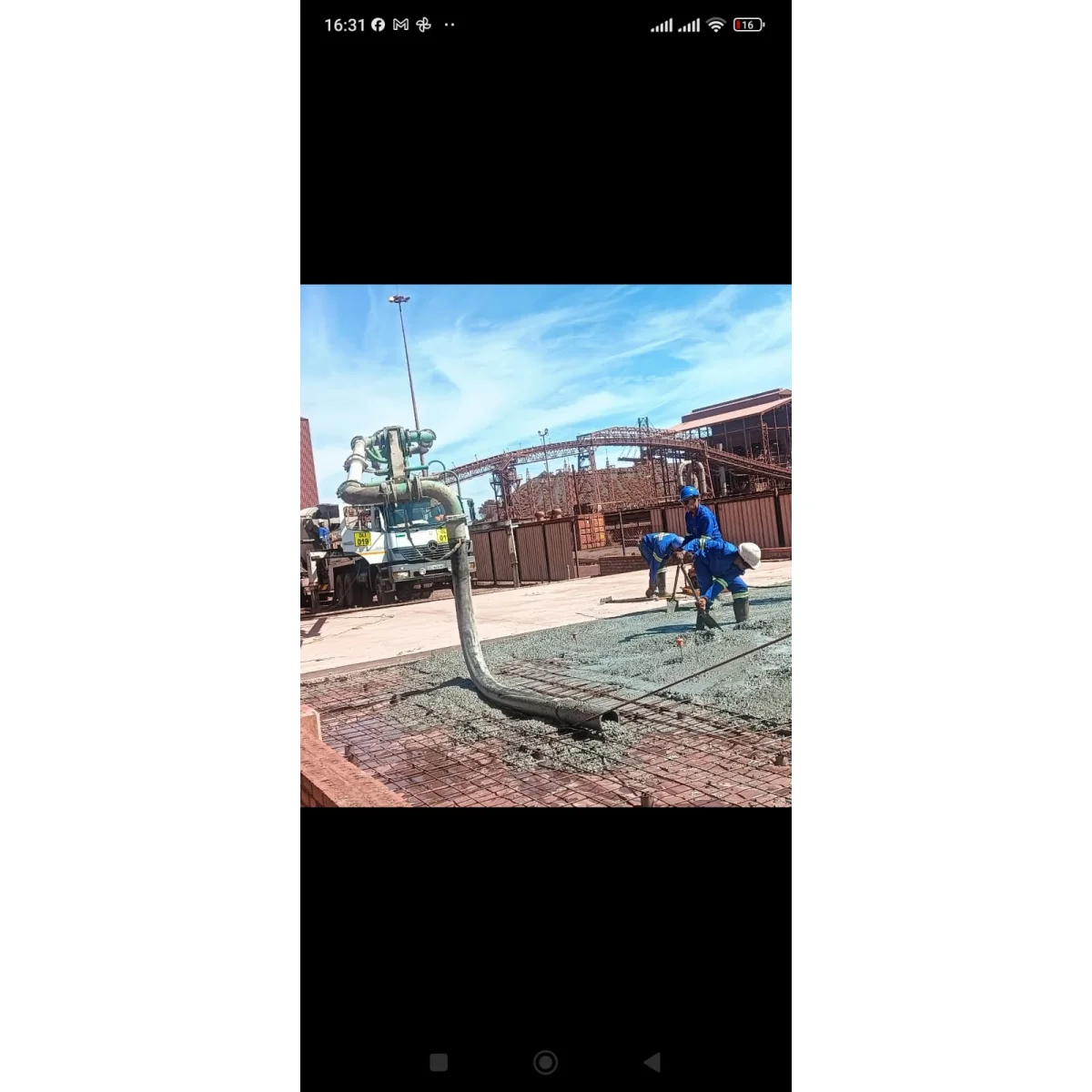 Civil engineering and construction project in the Northern Cape